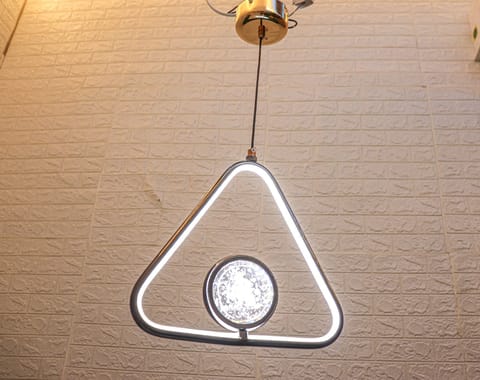 Luminous Geometric Pendant Lights