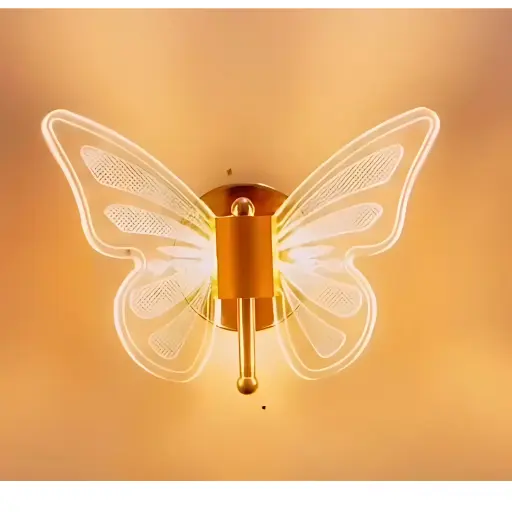Luminous Butterfly Glow